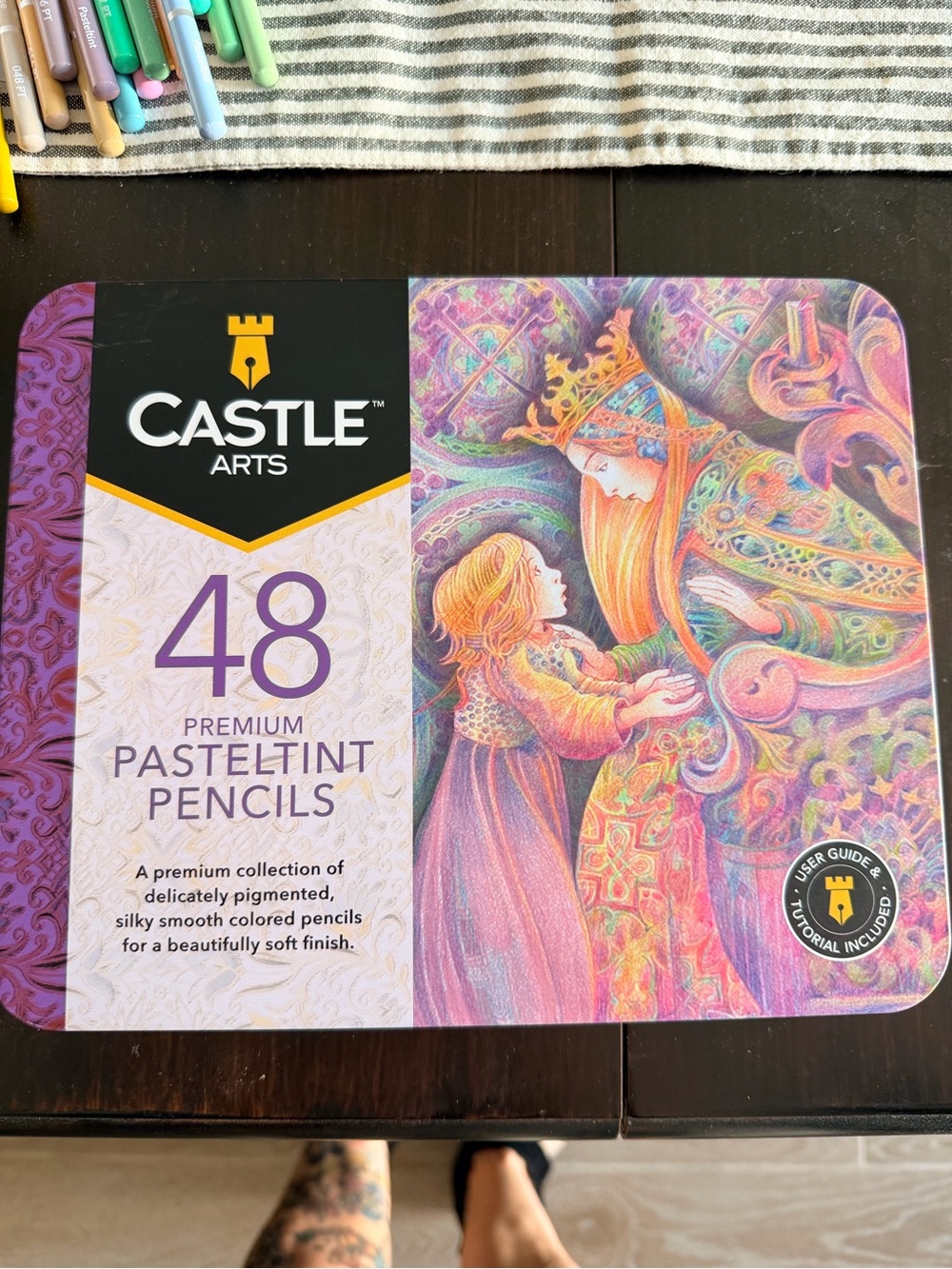 Castle arts Pasteltint Colored Pencils - 106 pencils